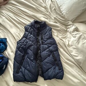 Navy Puffer Vest